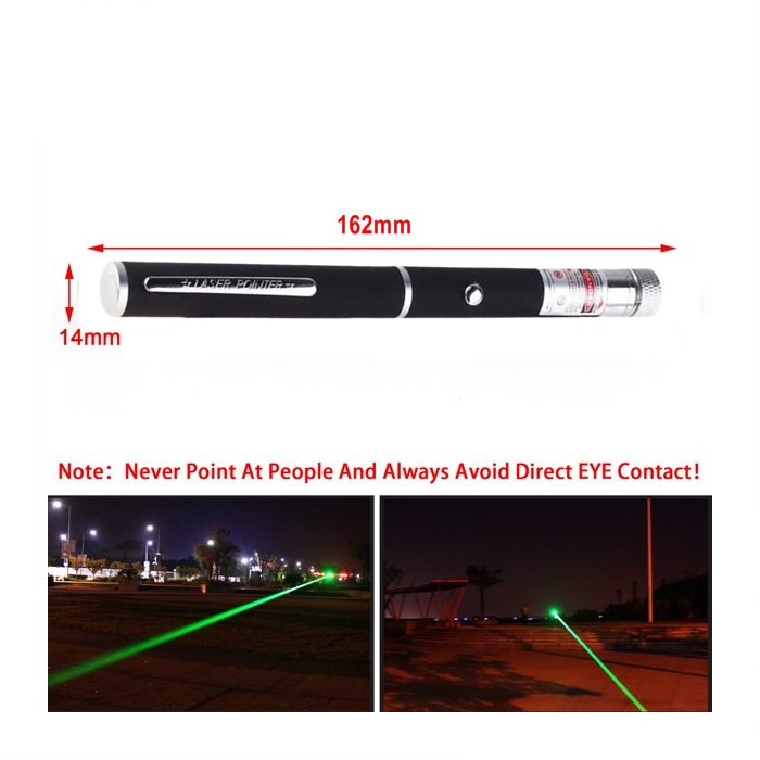 Buy Green Laser Pointer Pen 5mW Laser High Power 532n Tactical Starry